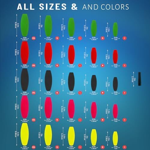 18pcs(Red+Yellow+Green) Fishing Bobbers Floats for Catfish, Vibrant Hard Foam - Picture 2 of 7