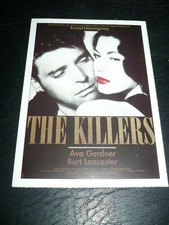 THE KILLERS, film card [Burt Lancaster, Ava Gardner]