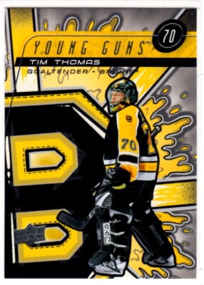 2024-25 Upper Deck Series 1 Tim Thomas Young Guns Renewed Card