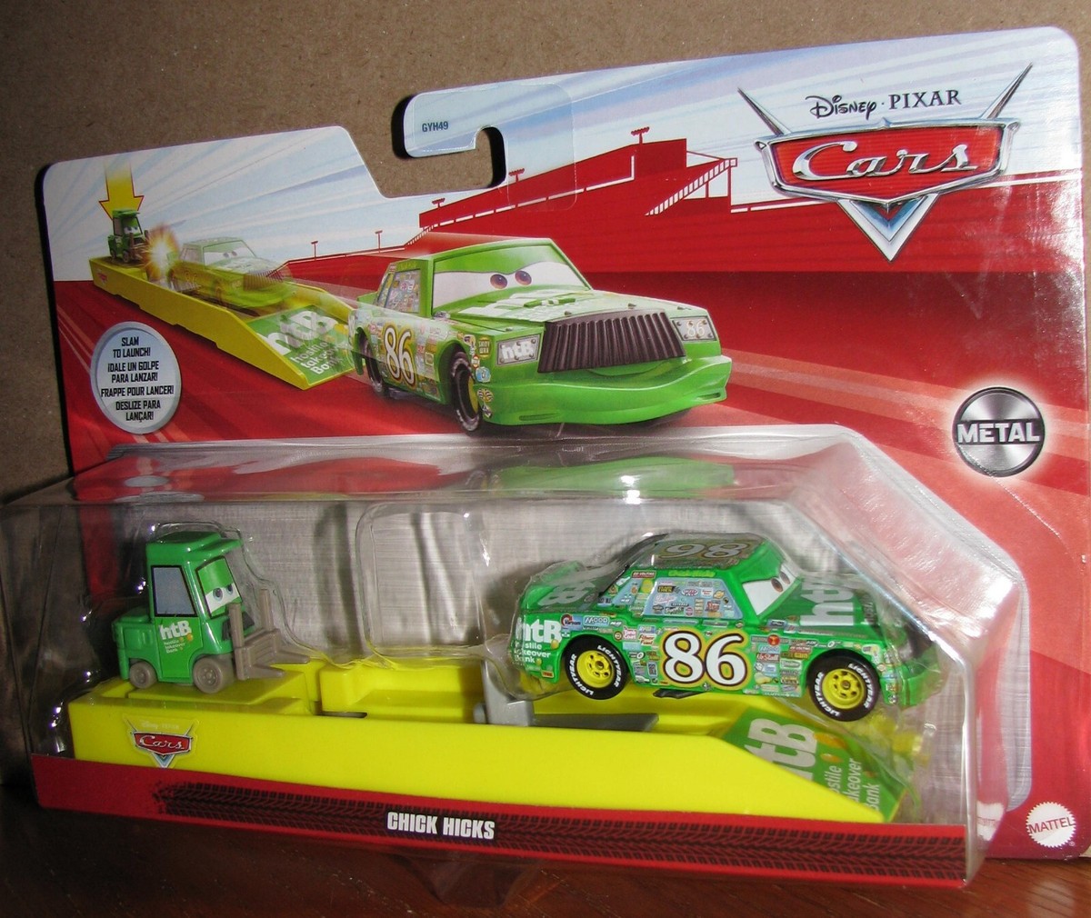 Disney Pixar Cars Slam to Launch CHICK HICKS #86 | eBay