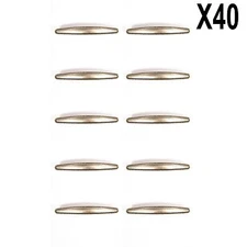 3 3/4" Satin Nickel RV Kitchen Cabinet Drawer Handle Hardware Style #6 40 Pk