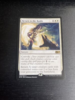 Return to the Ranks - Magic 2015 Core Set *NM* MTG Magic the Gathering |  eBay