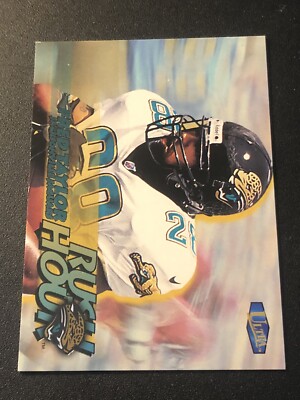 1998 Ultra Rush Hour Fred Taylor #10RH Rookie RC