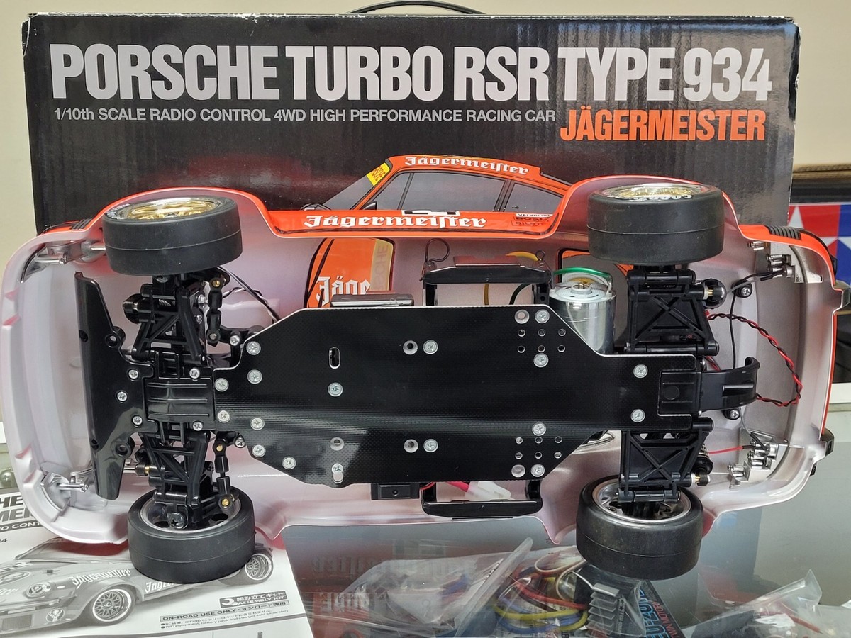 Tamiya Rc Tamiya Porsche 934 Jagermeister Clear Body - TA02SW RC