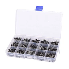TO-92 Assortment NPN PNP DIY kit 15 value 600pcs Transistor 