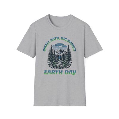 Earth day t-shirt gift for teens, Small acts big impact tee Nature lovers shirt