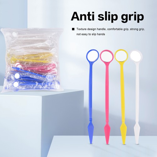 100PCS Disposable Mouth Mirrors: Sterile, Multi-Use for Dental Mouth Exams - Picture 2 of 17