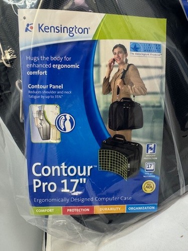 Kensington Contour Pro 17" - Notebook carrying case carbon part Number: K62340D - Picture 3 of 8