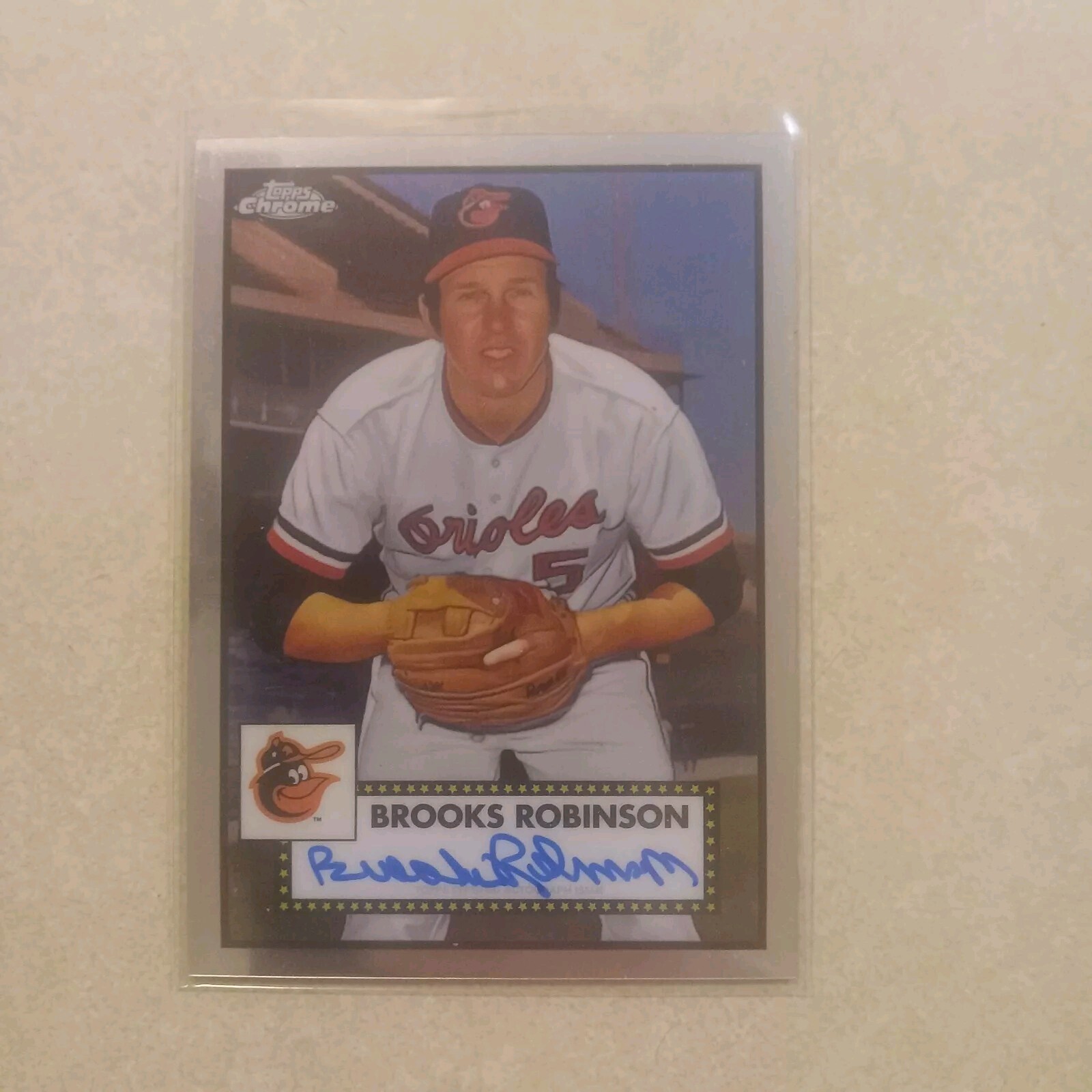 2021 Topps Chrome Platinum Anniversary - Autographs #PA-BR Brooks Robinson (AU)