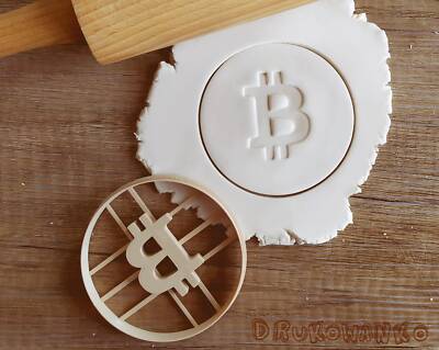 Bitcoin Bit Coin Cryptocurrency Crypto Coin WSB Blockchain Cookie Cutter