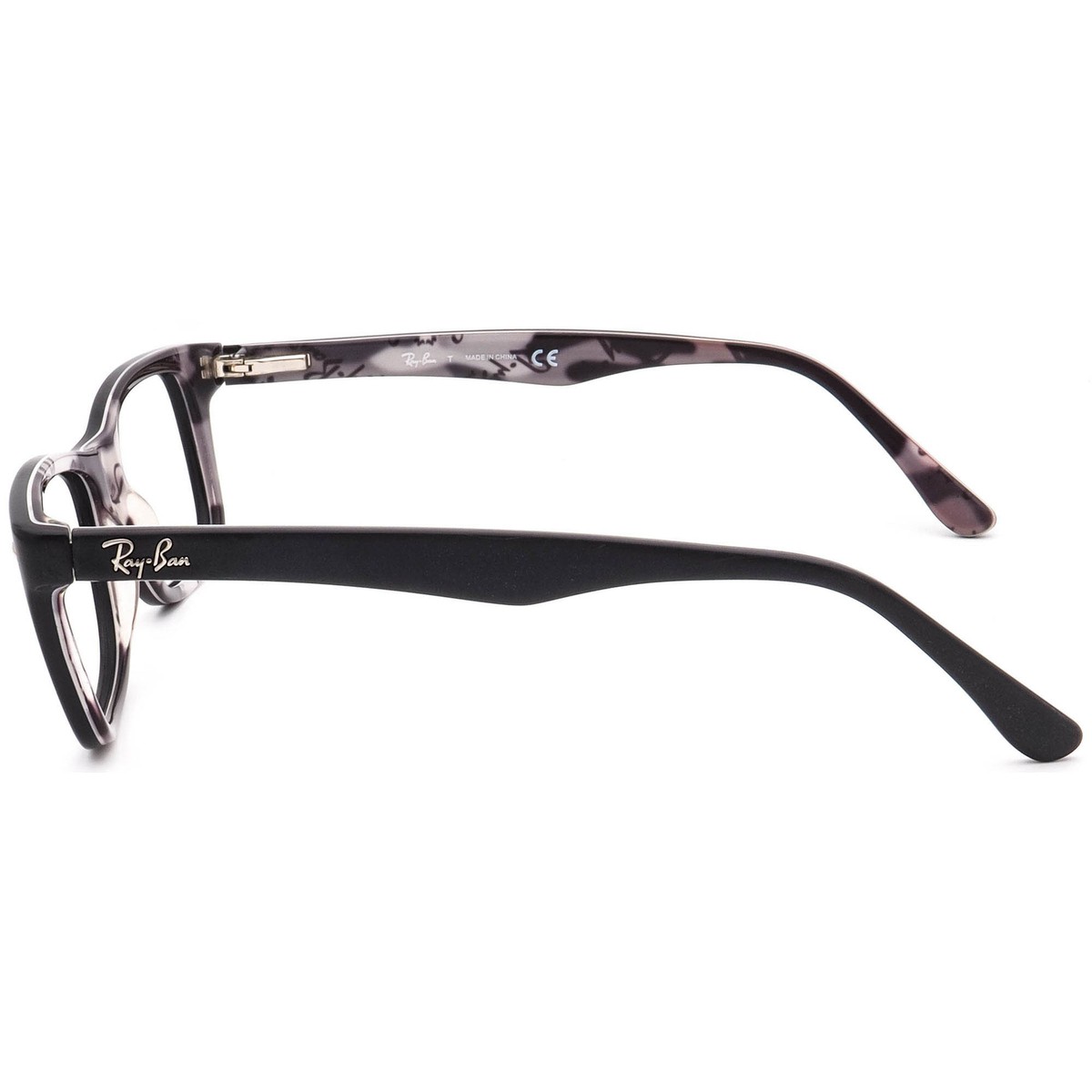 Ray-Ban　5228F 5405 53□17 140 RAY BAN Eyeglasses Frames RB 5228F 5405 53-17-140 Black Logo