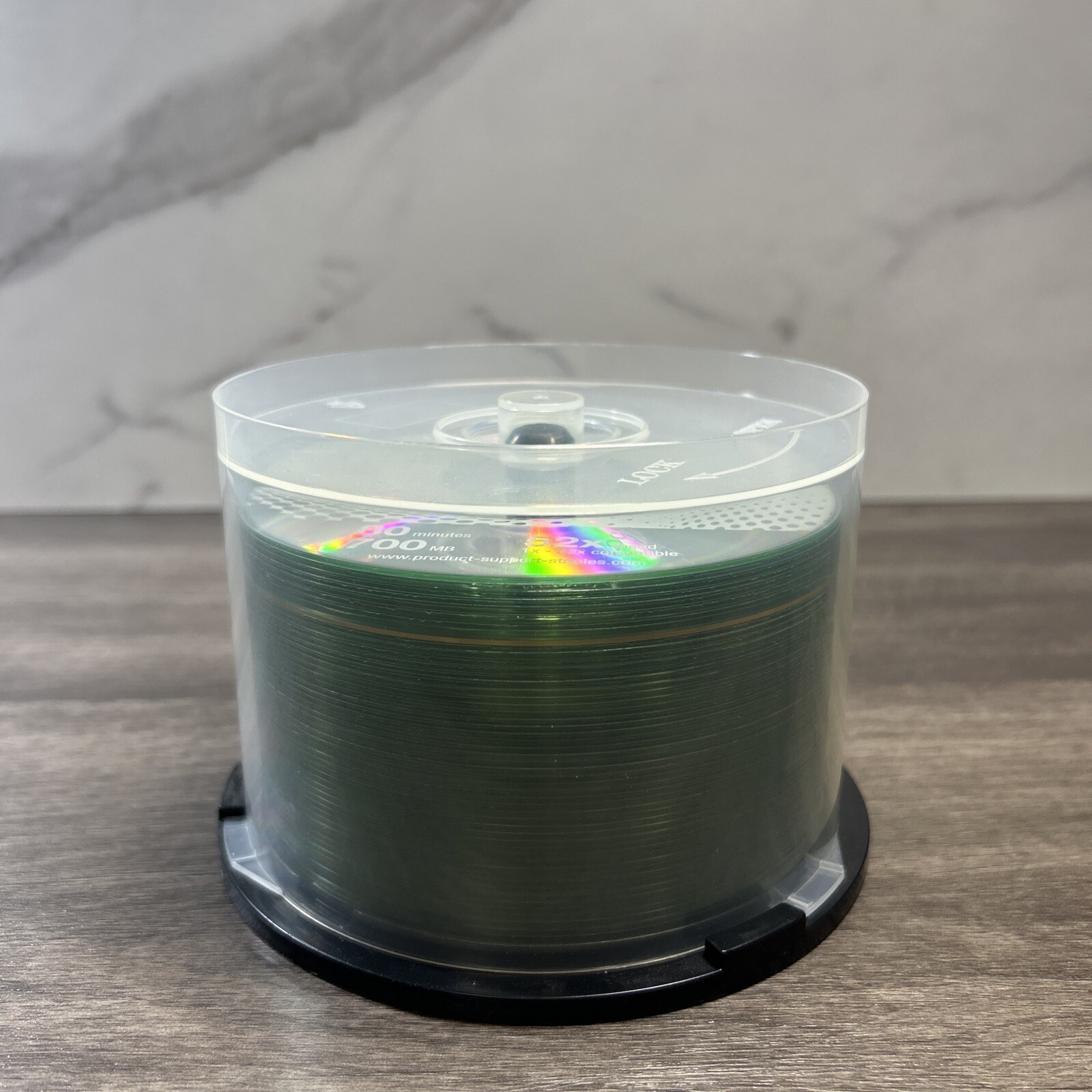 STAPLES & Memorex HP Printable CD-R 52 Discs 80 Minutes 700MB 52X Speed