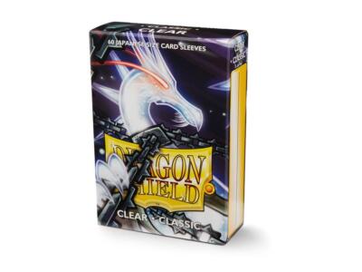 Dragon Shield Classic Sleeves - Clear (60 Sleeves) - Japanese Size