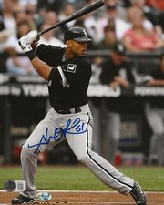 Alex Rios signed Chicago White Sox 8x10 photo autographed #2 Beckett COA