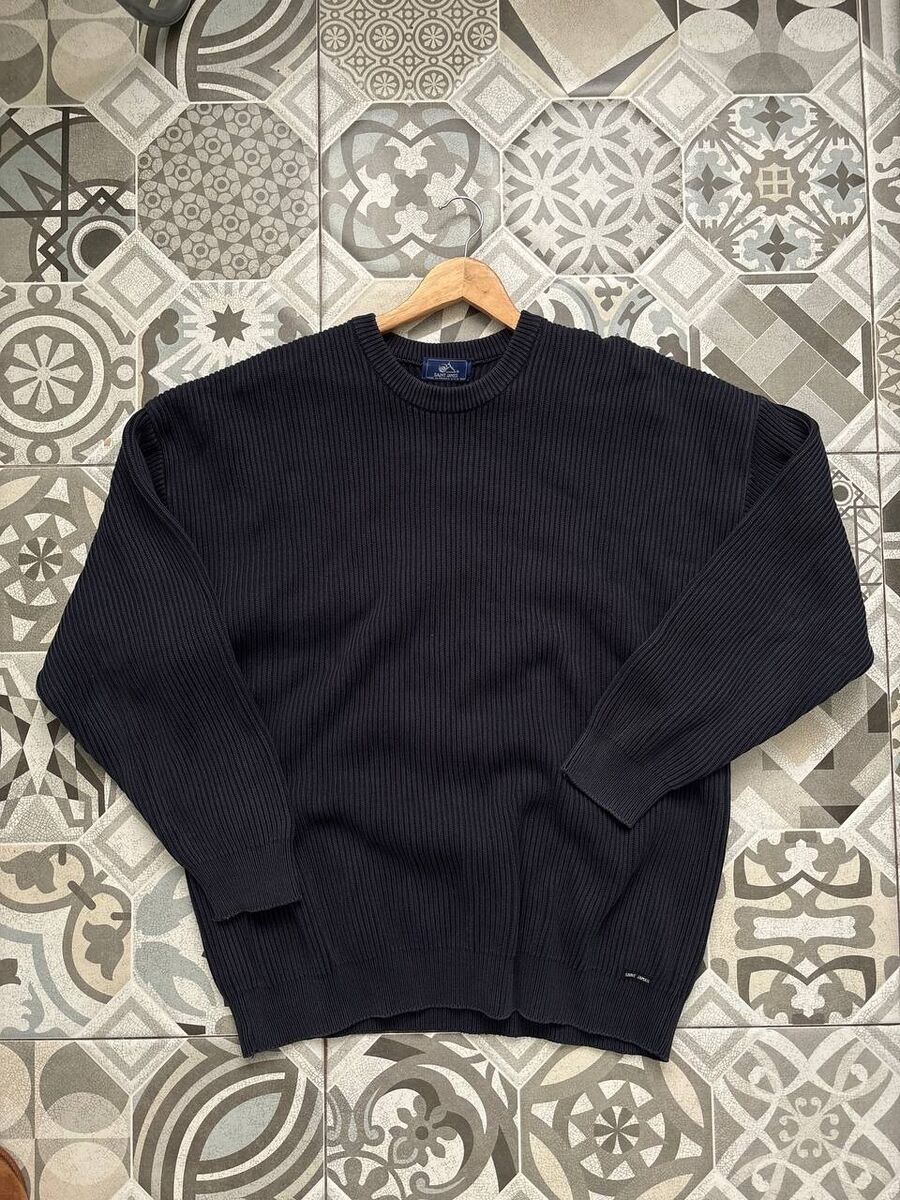 SAINT JAMES - SAINT JAMES＊WOOL KNITNOIR T1 Men's wool sweater – SAINT JAMES x Atelier TUFFERY