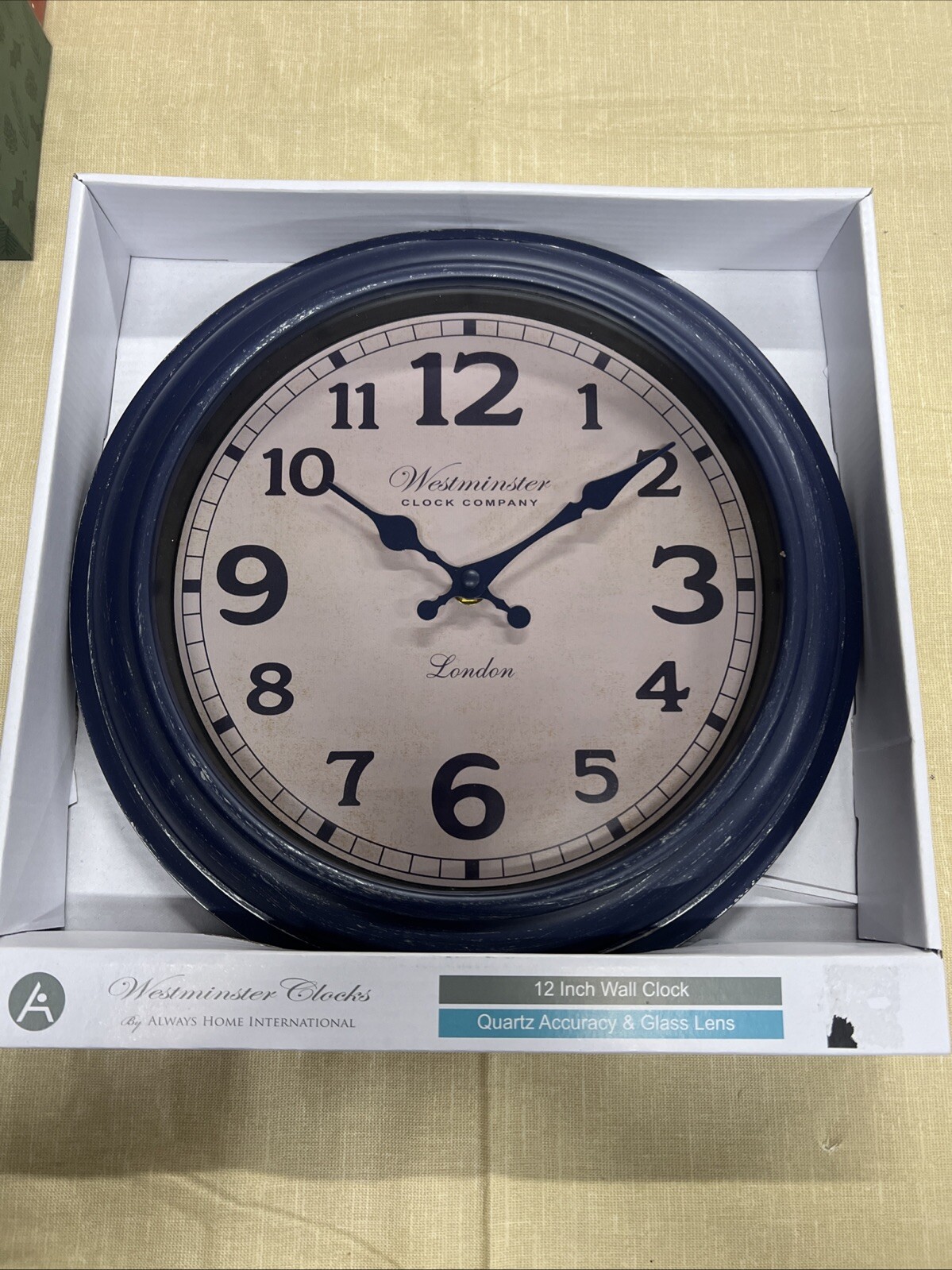 12 Wall Clock 
