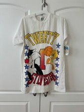 Vintage NWT Tweety 90s Nightgown LOONEY tunes