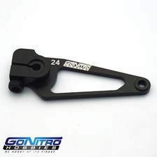 Go Nitro Hobbies 24T Aluminum A Spec Servo Arm Black Hitec