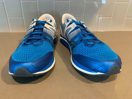 Men's Saucony Liberty ISO running shoes size 13 White/ Blue New - Picture 4 of 6