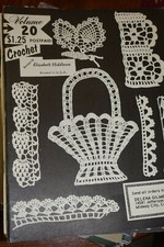 Vintage Crochet Elizabeth Hiddleson Crochet Pattern Book Vol. 20 Doilies Designs