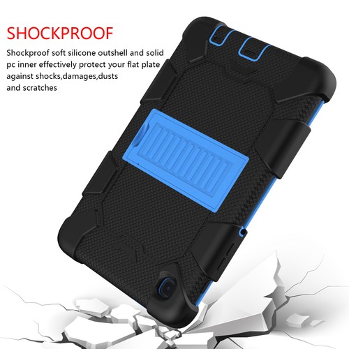 Funda protectora de goma para tableta a prueba de golpes para Samsung Galaxy Tab A7 Lite 8.7 A 8.0 8.4 - Imagen 8 de 38