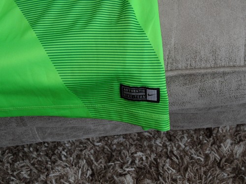 NIKE ERZGEBIRGE AUE MATCHWORN PLAYER SHIRT - 2015-2016 - PHILIPP RIESE #17 - Picture 10 of 12