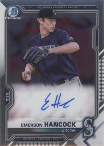 Eric Hartman 1st Bowman Chrome Auto 2026 Bowman #CPA-EHA Atlanta 