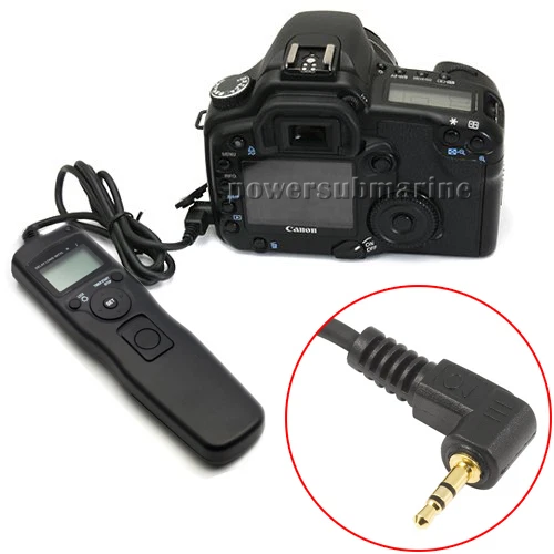 Time lapse intervalometer timer remote shutter for Canon R7 550D 500D 450D 1100D - Image 2 of 4