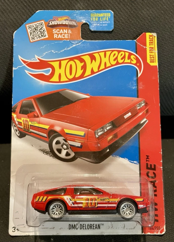 Hot Wheels DMC Delorean ЗАКАЗНЫЕ колеса и шины Real Riders - Изображение 3 из 4