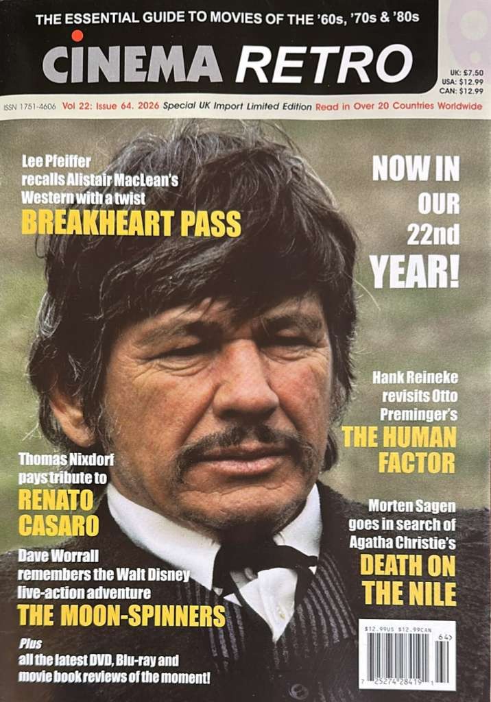 Cinema Retro Magazine Issue 64 Free Shipping