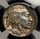 1913 Buffalo Nickel Type 1 — NGC MS63 Blue Toned 🧊 See Video! 🔥
