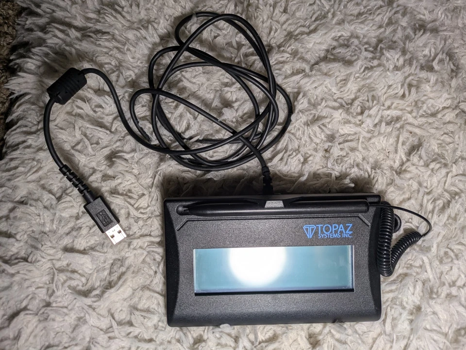 Topacio SigLite LCD 1x5 retroiluminado, -HSX Citrix y uso remoto con USB, T-LBK460-HSX-R Foto 2 de 3