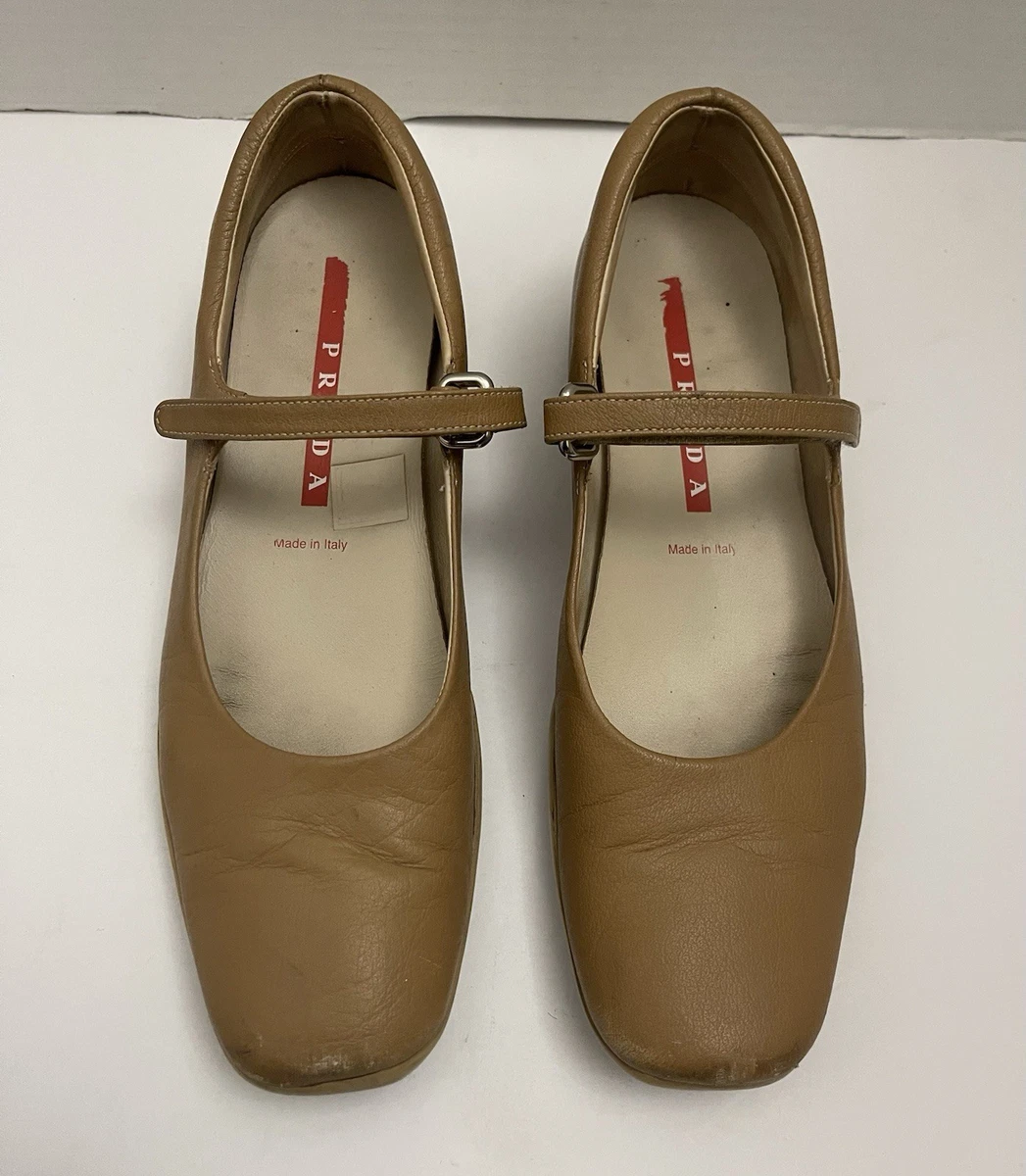 PRADA Women's Leather Upper Mary Jane for sale | eBay
