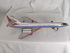 Vintage Tin Jet Airplane Friction MF 202 Made In China