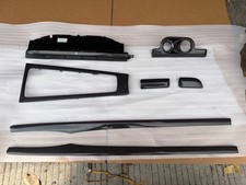 7-piece Carbon Fiber Interior Trim For Porsche 981 718 991 Oem Direct Fit