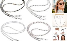 Ouligay 4 PCS Eyeglass Chains for Women Eyeglass Holders Around Neck Beaded