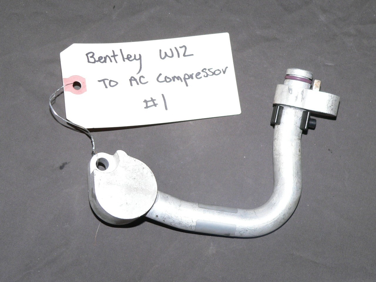 Bentley Continental & Flying Spur 975260708B REFRIGERANT AC LINE 19-24 (TO COMP)