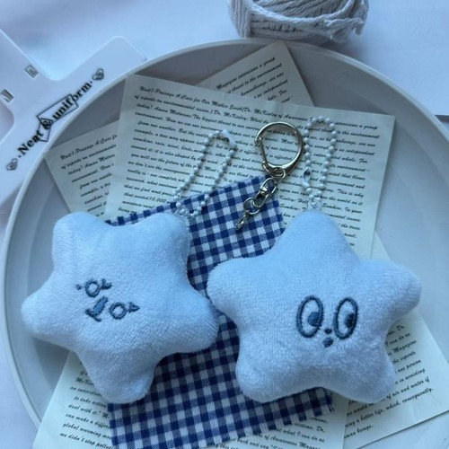 Kpop NCT 127 Blue Starfish Keychain Soft Plushie for Backpacks & Keys Cute - Picture 2 of 14