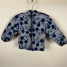 Baby Gap Disney Mickey Mouse ColdControl Puffer Jacket Size 4 Years