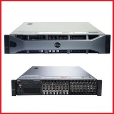 Dell PowerEdge R720 Server 2U 16 Bay SFF 2x Xeon E5-2640 CPU 32GB RAM 2 x 300GB