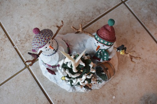 Lenox Together at Christmas by Lynn Bywaters Snowman Figurine FREE SHIPPING - Picture 6 of 8