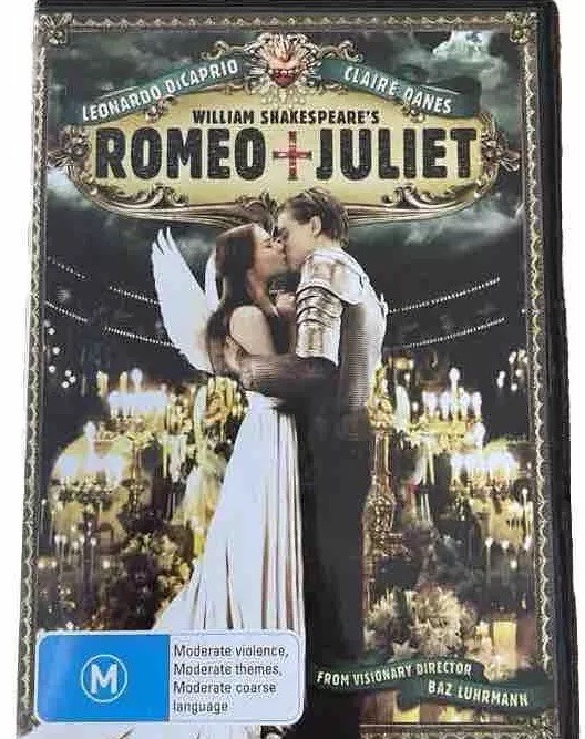 DVD NEW: Romeo + Juliet - 1996 Romantic Crime, Leonardo