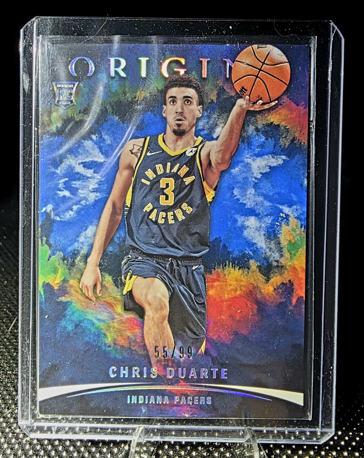 2021-22 Panini Origins - Chris Duarte #63 Blue /99 (RC)