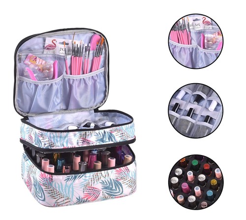 Nail Polish Organizer- Holds 30 Bottles Supply Organizers and Leaf - Picture 2 of 8