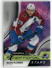 2021-22 Upper Deck Synergy Nathan MacKinnon Exceptional Stars #/899 ☘️243
