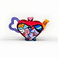 Romero Britto Heart Shape Teapot 2010 The Kis...