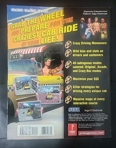Crazy Taxi Strategy Guide für Sega Dreamcast (Prima) - Bild 6 von 10