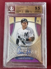 2017 Topps Five Star RC - Aaron Judge #FSAAJ BGS 9.5/10 Auto Rookie Purple 41/50