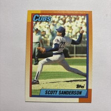 Scott Sanderson 1990 Topps #67 Chicago Cubs