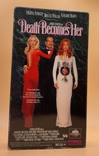 Death Becomes Her VHS 1993 Goldie Hawn Bruce Willis  Buy 2 Get 1 Free 